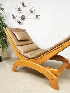 vintage bohemian relaxer schommelstoel rocking chair