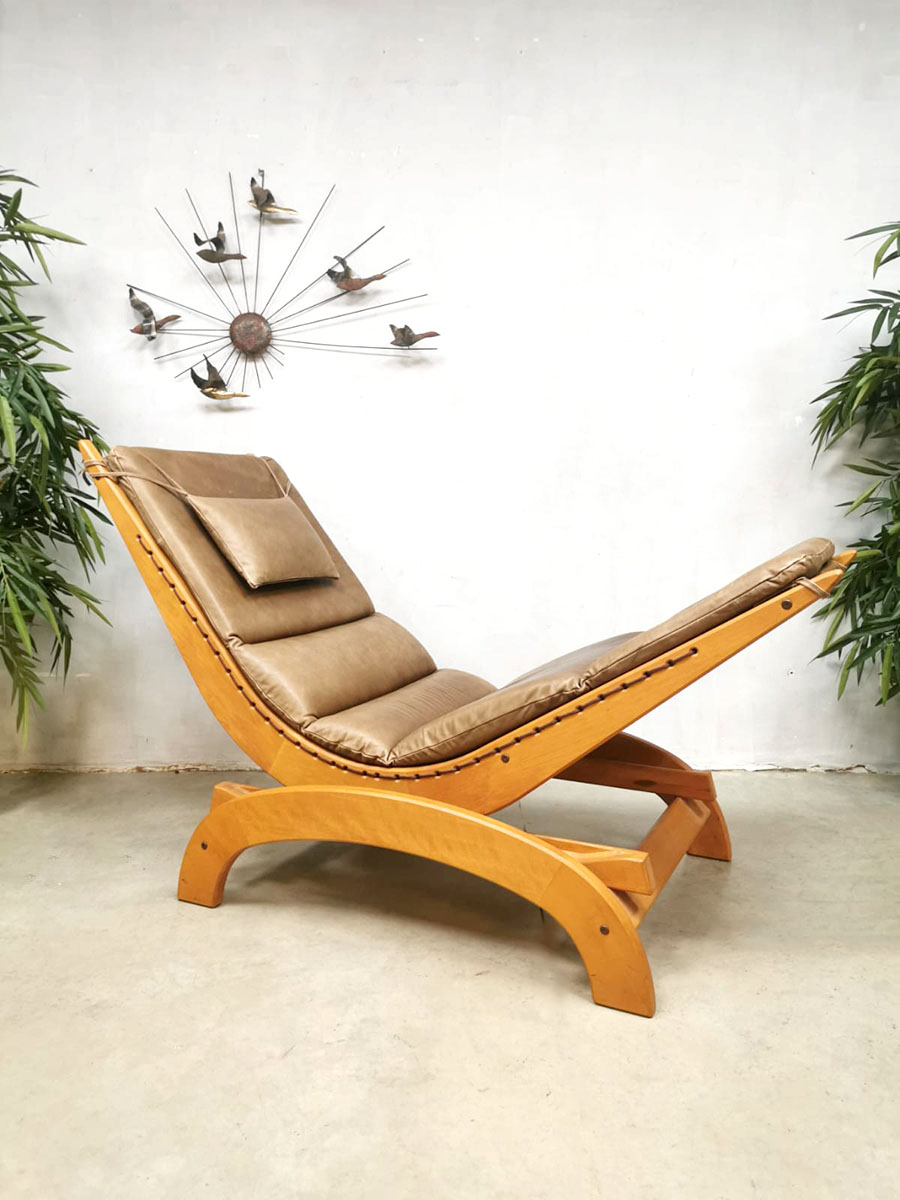 Vintage design rocking chair schommelstoel 'relaxer'