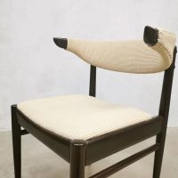 Eetkamerstoelen stoelen jaren 60 Deens vintage design midcentury dinner chairs dining chair