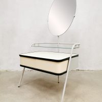 Vanity dressing table dresser vintage Dutch kaptafel midcentury Auping fifties jaren 50