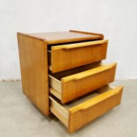 Fifties midcentury Pastoe vintage ladekast chest of drawers nachtkastjeCees Braakman nightstand sidetable