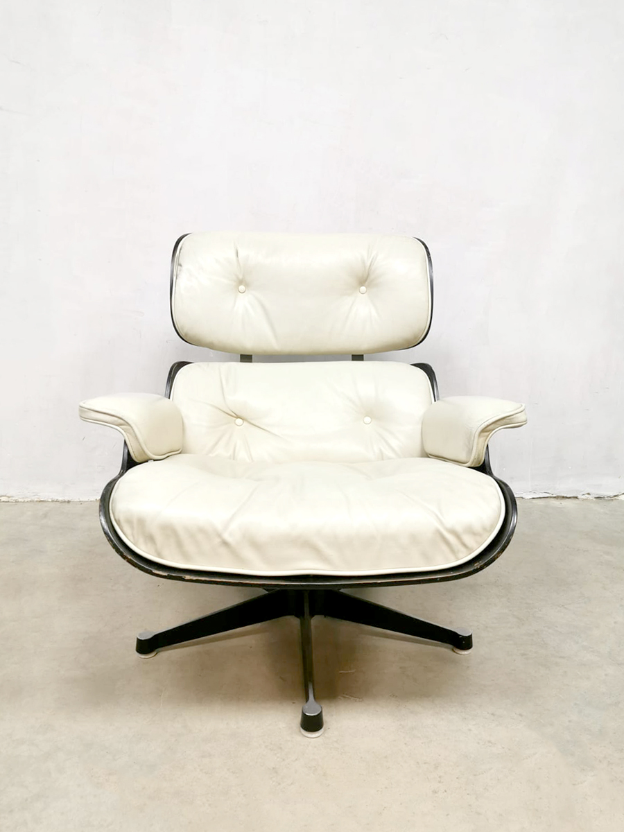 vandaag adopteren mentaal Vintage design rare Eames lounge chair & ottoman fauteuil Fehlbaum Herman  Miller | Bestwelhip