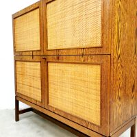 rotan cabinet vintage design kast