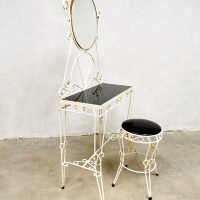 Vintage Baroque dressing table & stool kaptafel console French desig