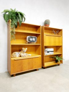 midcentury modern design wandkast wall unit cabinet