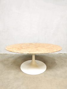 Knoll style coffee table marble marmeren salontafel