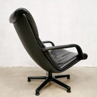 vintage Artifort armchair Geoffrey Harcourt lounge fauteuil ottoman