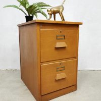 vintage archiefkast industrieel ladekast filing cabinet