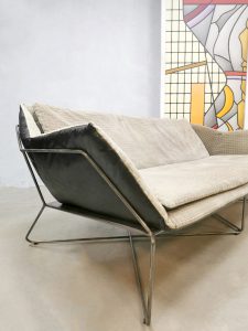 design sofa minimalism bank two tone industrieel