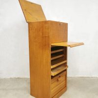vintage ladekast archiefkast storage filing document cabinet