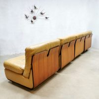 Vintage modular Italian design sofa modulaire elementen bank 'Italian chique'
