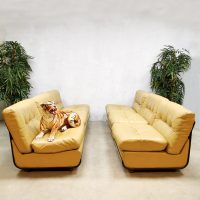 Vintage Italian design modular sofa elementenbank 'Mario Bellini style'