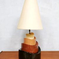 Table lamp tafellamp lamp vintage Frans design seventies