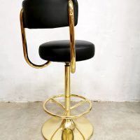Zweedse vintage design barkruk kruk stool Borje Joahnson