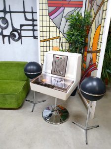 Vintage stereo turntable radio platenspeler Rosita Commander Luxus 1974