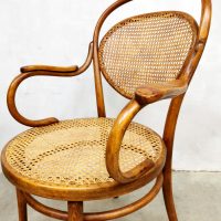 Thonet lounge chair vintage rare armstoel design stoel