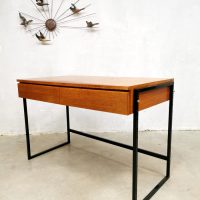 Vintage Dutch design writing desk bureau 'Basic minimalism'