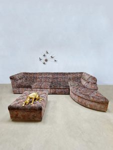 vintage modular sofa modulaire elementen bank golden dazzle