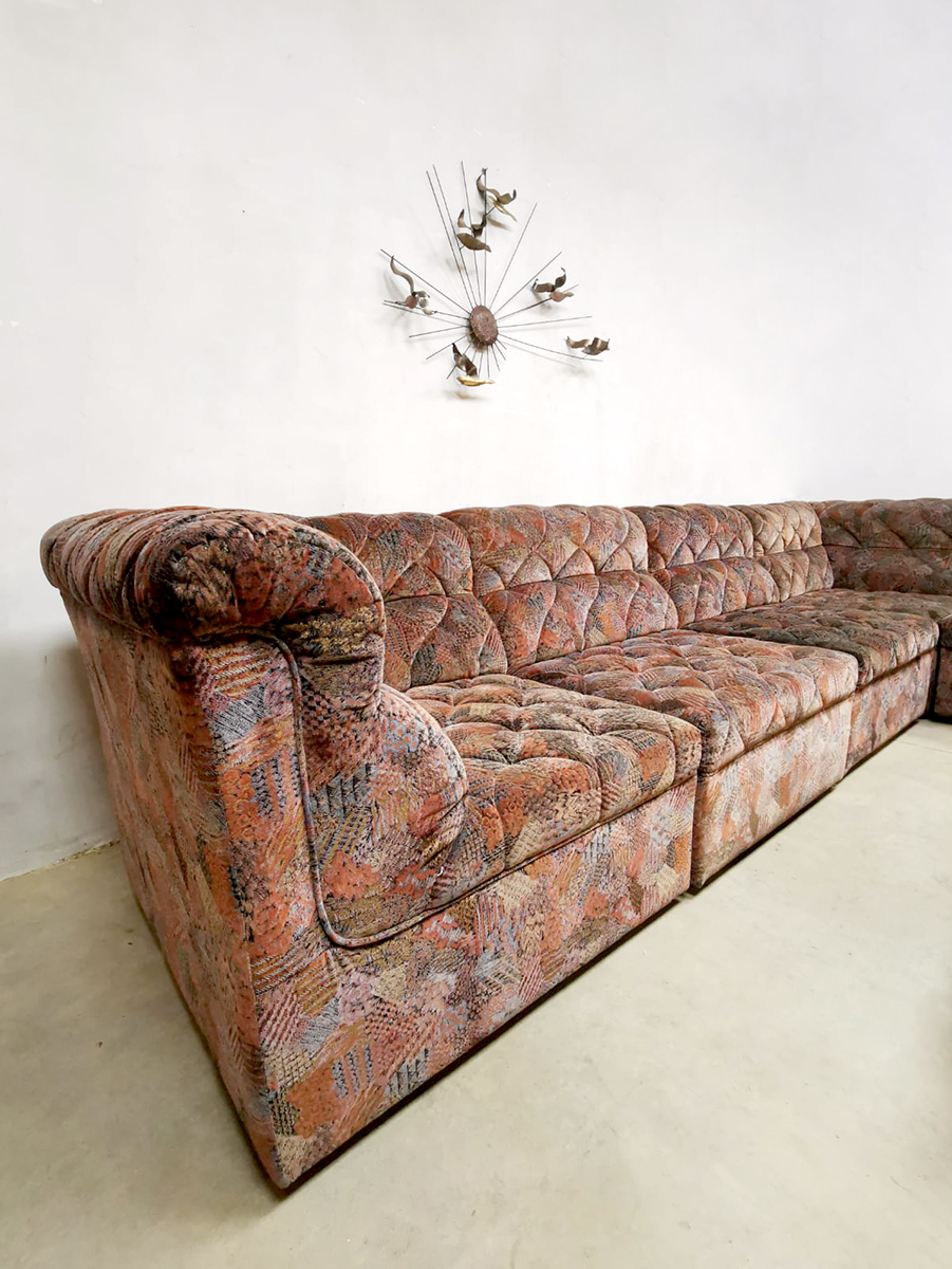 Vintage modular sofa modulaire bank Boho'