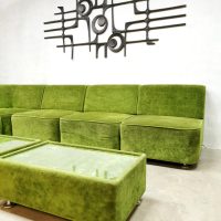 midcentury vintage modular sofa lounge bank modulair 60 70