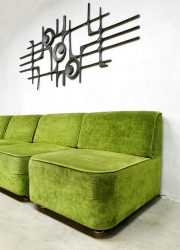 vintage design lounge bank velvet modular sofa bohemian interior