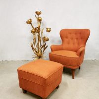 Vintage armchair wingback chair lounge fauteuil Artifort Theo Ruth