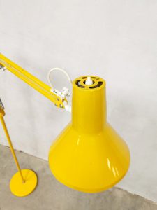 floor lamp design vloerlamp yellow industrial retro