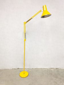 industriële gele vloerlamp floor lamp
