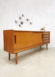 Vintage teak sideboard dressoir wandkast 'Minimalism'
