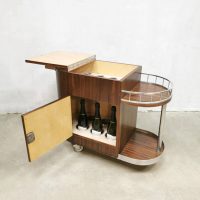 trolley liquor cabinet drankenkast cocktail serveerwagen