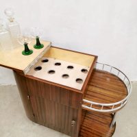 cabinet trolley drankenkast cocktail bar serveerwagen