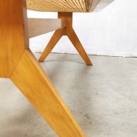 Midcentury design coffee table vintage 'Webbing'