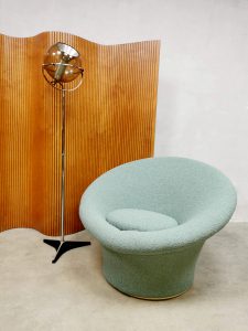 Ottoman lounge chair mushroom vintage Artifort stoel Pierre Paulin F560 F561 sixties jaren 60
