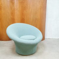 Pierre Paulin Artifort vintage design fauteuil mushroom & stool F560