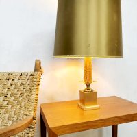 Vintage design corn cob table lamp maiskolf tafellamp Maison le Dauphin