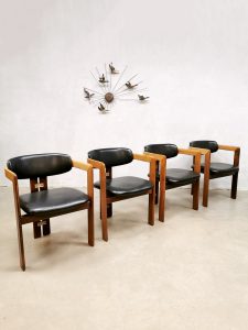 Italian design dining chairs Pamplona Pozzi