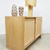 vintage sideboard Ry Mobler Hans Wegner cabinet light oak series