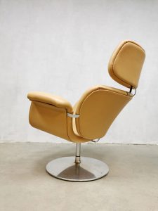 Artifort vintage design lounge chair fauteuil big Tulip F545 Pierre Paulin