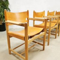 Midcentury design dining chairs eetkamerstoelen Børge Mogensen model 3238
