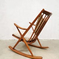 Bramin vintage design rocking chair Bramin schommelstoel Frank Reenskaug 4