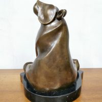 brons bronze beer sculpture beeld van der straete