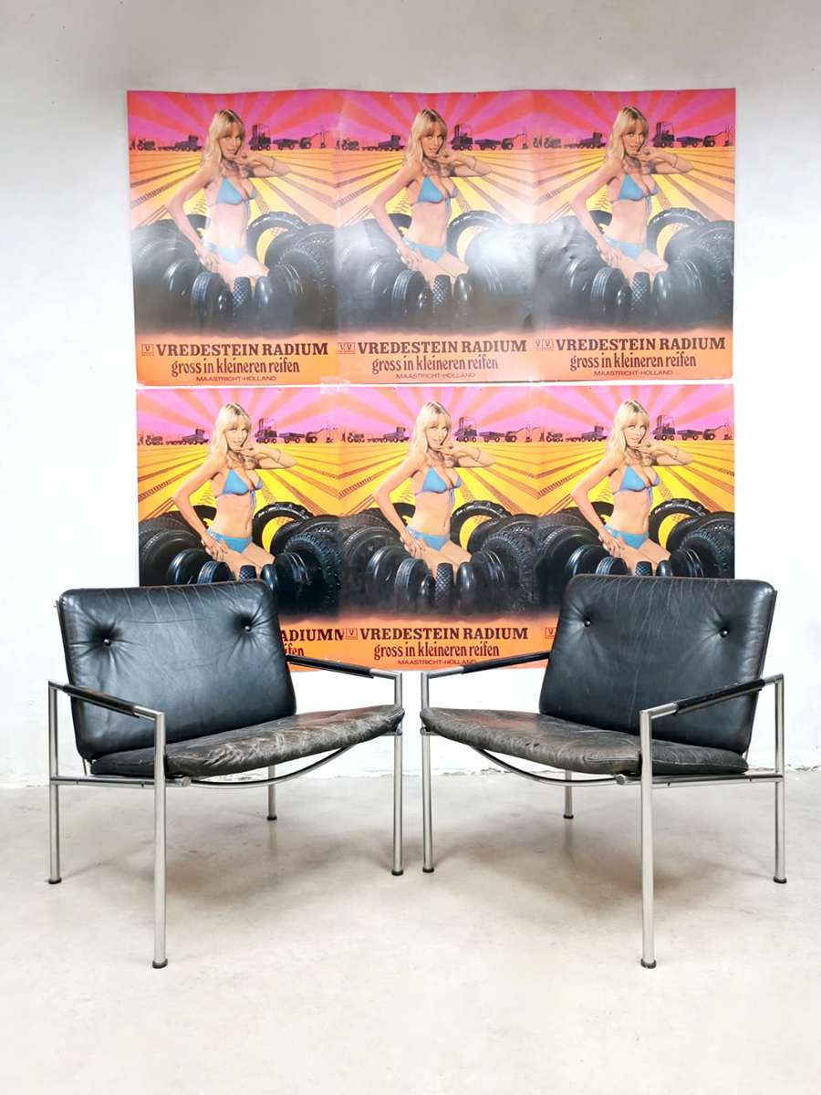 Dutch design armchairs lounge fauteuils Martin Visser T Spectrum SZ03