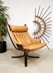 Vintage midcentury Falcon armchair Sigurd Ressel lounge fauteuil 1970