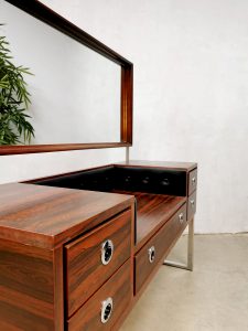dressing table vintage palissander kaptafel 1970 4