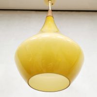 Holmegaard teardrop pendant Danish design hanglamp vintage retro