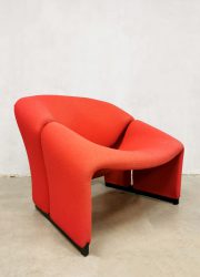 vintage groovy chair Artifort Dutch design F580 easy chair Pierre Paulin