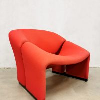 vintage groovy chair Artifort Dutch design F580 easy chair Pierre Paulin