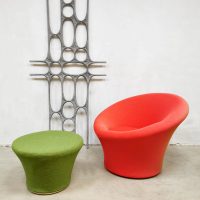 Artifort mushroom chair Pierre Paulin Ottoman F560 F561 vintage design