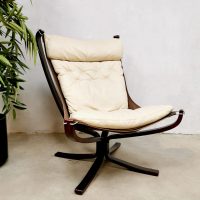 Falcon easy chair & stool Vatne Mobler Sigurd Ressel