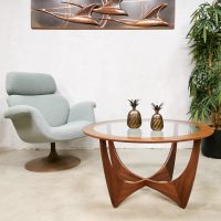 Midcentury vintage design 'Astro' coffee table salontafel G-Plan Victor Wilkins